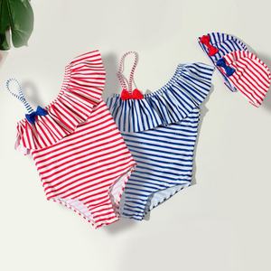 Traje de Baño para Niñas Pequeñas, Bikini con Tirantes con Volantes, Bonito, de Secado Rápido, con Push-Up - Product Image 2
