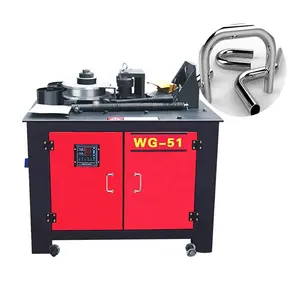 Máy Uốn Ống Nền Tảng CNC 2.2kw Ống Vuông Máy Uốn Ống Vuông Góc Phải 90 Độ