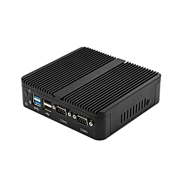 Intel Celeron Quad Core J4125 Box Pc Dual Lan Dual hd Mi Mini Pc