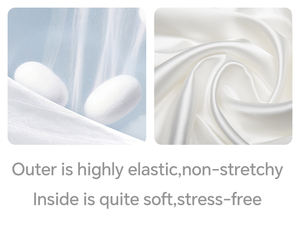 Masque de sommeil rose, couvre-yeux profilés 3D, masque pour les yeux bloquant la lumière de repos profond avec bandages élastiques réglables - Product Image 6