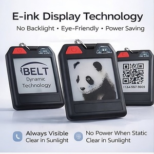 Localizador Inteligente Personalizado con Pantalla de Tinta Electrónica, Resistente al Agua, Compatible con Apple Find, Android, Google Find Hub, AirTag, GPS, para Carteras y Equipaje - Product Image 5