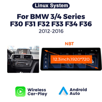 MEKEDE Système Linux T113 (double cœur Cortex-A7) Écran tactile Car-play Auto 1920*720 WiFi BT pour BMW Série 1 3 F20 F30 2012-2016