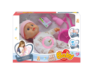 Poupée bébé réaliste de 12 pouces avec son, ensemble interactif d'éveil, jeu de rôle, cadeau pour les enfants d'âge préscolaire - Product Image 2