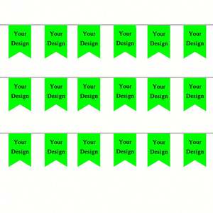 Banderas Personalizadas Ecológicas de Poliéster con Impresión Digital para Decoración de Fiestas - Product Image 4