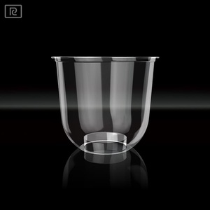 Logo personnalisé PLA Cup design imprimé matériau écologique différentes tailles 180ml à 700ml utilisation jetable - Product Image 4