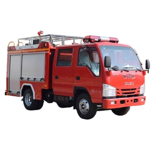 Un mini camion de pompier camion de lutte contre l'incendie petite version de camion de pompier traditionnel utilisé dans les rues étroites ou les zones urbaines bondées - Product Image 1