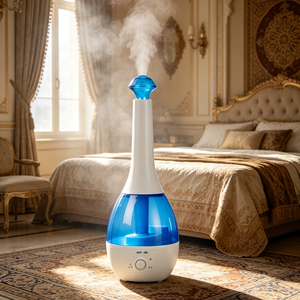 2026 Trending 3.5L Mechanical Air Humidifier for Home and Apartment Use with <strong>Colorful</strong> LED Light for Night and Sleep Improvement - Product Image 1