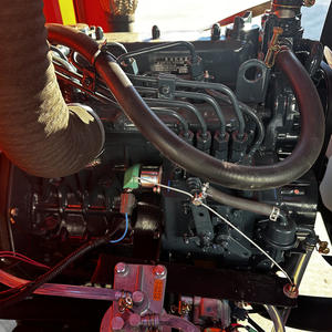 Mini-chargeuse sur pneus 4x4 articulée compacte, diesel Euro5, certifiée EPA CE, pour travaux agricoles et de construction, avec grappin et <span class=keywords><strong>fourche</strong></span> à palettes - Product Image 6