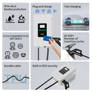 Station de recharge rapide CHAdeMO sur pied OEM 120 kW, extérieure, étanche, robuste, pour fournisseur de flotte municipale, hybride, standard Bn C - Product Image 4