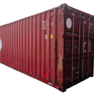 Chất lượng cao mới và sử dụng 40hc/40hq cao Cube thép Container vận chuyển 20 chân khô lưu trữ container - Product Image 1