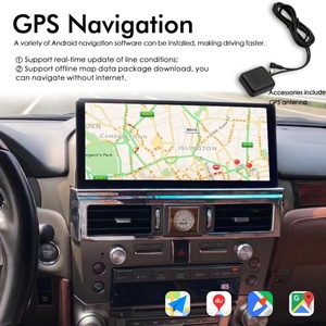 12.3inch 1920*720 Android 12 Screen for LEXUS GX460 GX400 2009 - 2022 Autoradio GPS Radio Car Multimedia Video <b>Player</b> - Product Image 2