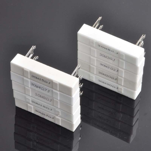 30W 1 <span class=keywords><strong>Ohm</strong></span>-30 <span class=keywords><strong>Ohm</strong></span> Crossover Ciment Résistance Tolérance 30x30x30mm Neuf Haut-parleur Offre Spéciale Haute Qualité - Product Image 1