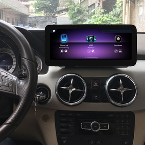 Pemutar DVD navigasi mobil Android 11.0 Carplay DSP, Stereo Radio Video mobil untuk Mercedes Benz GLK X204 2012 - 2015 - Product Image 6