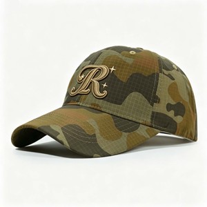 Custom High Quality <b>Camo</b> Quick Dry <b>Cap</b> Blank Snapback Hat Custom logo Unisex - Product Image 1