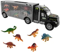 אמזון חם 2021 דינוזאור ספקים צעצוע 1/18 משאית תחביב חיכוך מכוניות מפלצת תחבורה משאית צעצועי דינו צעצועי בנים
