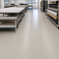 Heterogener Rutschfester Wasserdichter PVC-Bodenbelag in Rollenform für Büro, Einzelhandel, Küche und Krankenhaus