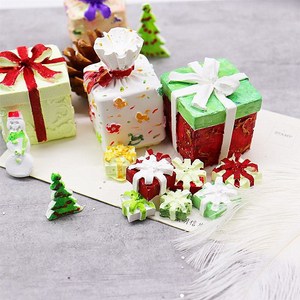 Christmas Gift Box Silicone Mold Square Reusable Cake Decorating Tool For Fondant Chocolate Candy Baking - Product Image 2