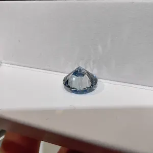 2カラットブルーラウンドカッティングGIAラボ成長ダイヤモンドラボがオーストラリアのダイヤモンド3エクササイズを作成