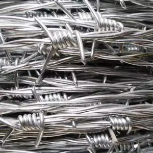 Fil barbelé de haute qualité, 500 m par rouleau, clôture en fil barbelé pour la protection et la sécurité - Product Image 2