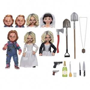 Child's Play: Regresando a la Alma de <span class=keywords><strong>Chucky</strong></span> - Traje Doble de <span class=keywords><strong>Chucky</strong></span>, Muñeco de Chihuahua, Figura de Acción para Juguetes Modelo Neca - Product Image 6