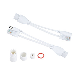 โมดูลจ่ายไฟแบบ PoE Splitter 12V แบบตรงพร้อมขั้วต่อตัวผู้และตัวเมียสำหรับการตรวจสอบเครือข่าย - Product Image 4