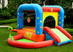 HAPPY Commercial <b>Inflatable</b> Oxford Kids <b>House</b>,toddlers Indoor Small <b>House</b> <b>House</b> <b>Inflatable</b> Kids Bouncer HAPPY Commercial - Product Image 2