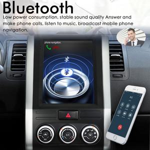 Autoradio multimédia Android 13 128 Go avec écran Tesla, lecteur vidéo GPS pour Nissan X-trail MX6 X-trail T31 2007-2012 - Product Image 2