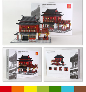 Set <span class=keywords><strong>de</strong></span> Bloques <span class=keywords><strong>de</strong></span> Construcción <span class=keywords><strong>de</strong></span> Torre Tradicional China, 1643 Piezas, Modelo <span class=keywords><strong>de</strong></span> Templo <span class=keywords><strong>de</strong></span> Arquitectura Antigua, Ladrillos <span class=keywords><strong>de</strong></span> Construcción MOC, Regalo para Niños - Product Image 6