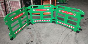 Hoge kwaliteit modulaire plastic verkeersbeveiligingsbarrière te koop - Product Image 5