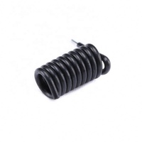 10 pièces antenne spirale en caoutchouc noir 315MHZ 433MHZ antenne à ressort Wifi réception transmission Module de télécommande antennes RF
