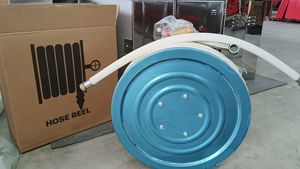 خزانة إطفاء حريق بباب واحد مع بكرة خرطوم، خزانة هيدرانت حريق مصنعة حسب الطلب، خزانة طفايات حريق من الفولاذ المقاوم للصدأ SS304 - Product Image 3