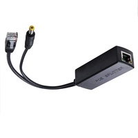 Fuente de alimentación de cámara IP sobre Ethernet DC12V 1A POE, extensor, divisor de inyector en ACCESORIOS DE cctv