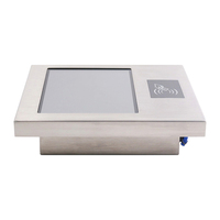 Écran tactile industriel de 10.4 pouces de large température Ip67 tablette tactile capacitive entièrement étanche avec lecteur Rfid Nfc