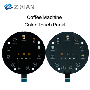Clavier de commande tactile personnalisé <span class=keywords><strong>pour</strong></span> <span class=keywords><strong>machine</strong></span> à <span class=keywords><strong>café</strong></span>, interrupteur à membrane, sérigraphie, <span class=keywords><strong>pour</strong></span> appareils électroménagers - Product Image 3
