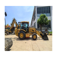 2025 Backhoe Loader CAT 420F Bekas yang Disesuaikan, Bertenaga dengan Boom Teleskopik dan Bucket Multifungsi
