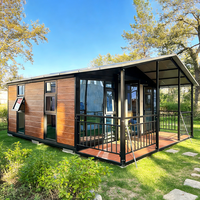 Maison conteneur en acier extensible moderne de 20 et 40 pieds, norme australienne, maison mobile, bureau insonorisé, chambre à coucher