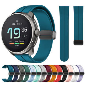 Bracelet en silicone avec boucle magnétique 20 22 mm <span class=keywords><strong>SUUNTO</strong></span> RACE / VERTICAL Bracelet de <span class=keywords><strong>sport</strong></span> tendance <span class=keywords><strong>SUUNTO</strong></span> <span class=keywords><strong>9</strong></span> Pea DLC/<span class=keywords><strong>9</strong></span> PEA PRO/5 PEAKK/3 Bracelet de montre - Product Image 1