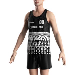 Camiseta sin mangas de sublimación de moda para culturismo, camiseta de panel sin mangas para entrenamiento, jersey de rugby hecho de tela de camiseta de rugby - Product Image 5