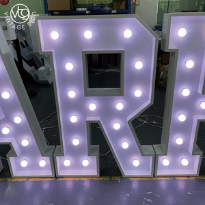 ตัวอักษรไฟ LED สีขาวขนาดใหญ่ 4 ฟุต "MARRY <span class=keywords><strong>ME</strong></span>" พร้อมหลอดไฟสำหรับตกแต่งขอแต่งงาน - Product Image 5
