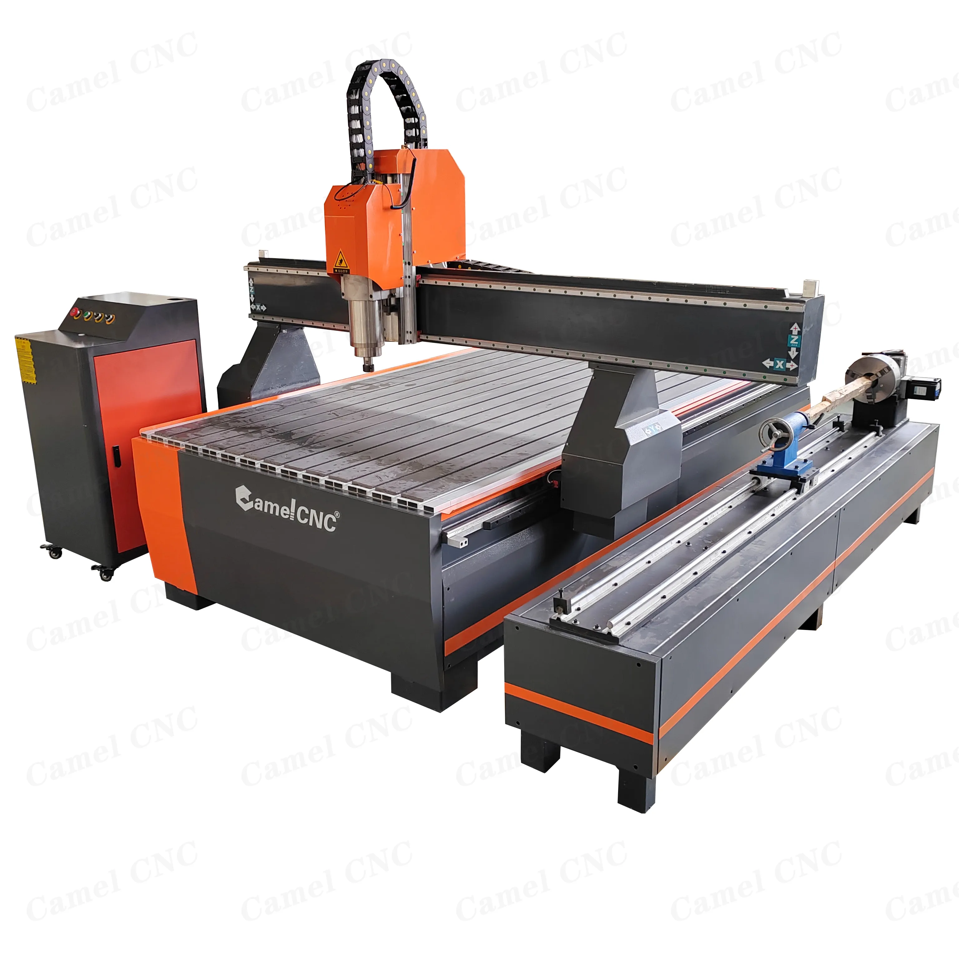 Flat cylindrical woodworking CA-1325 CNC Router from CAMEL CNC