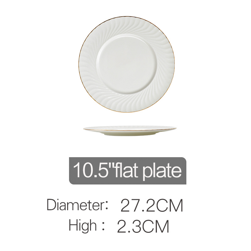 Piatto di chargar da 10.5"