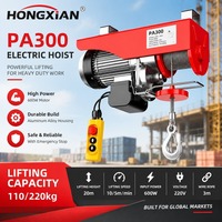 Mini-treuil électrique 20m, grue de levage à câble 220V, petite machine de levage pour usage domestique