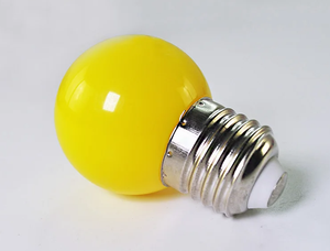 Weiße E27 Globus <span class=keywords><strong>LED</strong></span>-Glühbirne Spiralförmige Golfball-Nachtleuchte Mini 1,5W Innen- und Außendekoration - Product Image 6