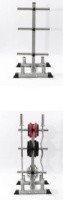 Étagère de rangement pour poids de musculation en gros personnalisée, support pour barres d'haltères, support pour plaques de poids