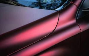 Film automatique d'enveloppe de voiture rouge Romani de galvanoplastie 1.52*17M Film de changement de couleur d'ANIMAL FAMILIER de PVC de vente chaude de haute qualité pour l'enveloppe de vinyle de voiture - Product Image 3