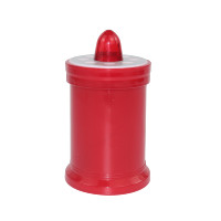 Bougie de cimetière Led étanche à l'eau LED lampe de cimetière circulaire croix sans flamme