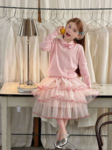 Nouvelle Collection Été 2026 – Jupes en <span class=keywords><strong>Tulle</strong></span> à Volants pour Bébés Filles, Enfants en Bas Âge <span class=keywords><strong>et</strong></span> Tout-Petits – Rose Uni – Vente en Gros 1400 - Product Image 5
