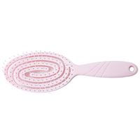 Brosse à cheveux avec Logo de couleur personnalisée, outils de coiffure professionnels, démêlante, classique, humide et sec, offre spéciale