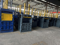 Presse à balles verticale hydraulique pour canettes en aluminium, presse à balles pour ferraille d'aluminium, compacteur de canettes de boissons pour centre de recyclage