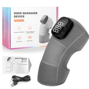 Электрический многофункциональный вибромассажер для ног 2026 с подогревом, таймером, тепловой терапией, моксотерапией и горячим компрессом для снятия боли в ногах - Product Image 1